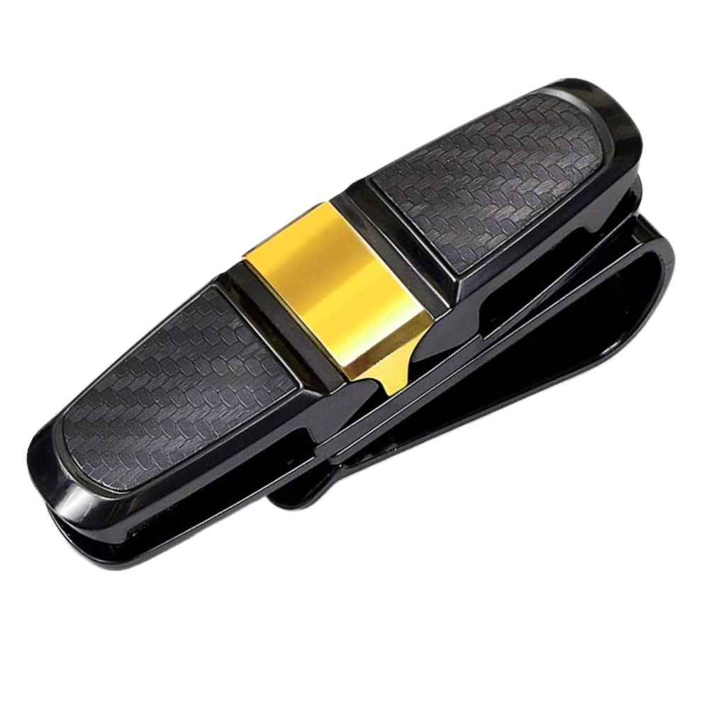 Car Visor Sunglasses Clip with Secure Grip and Universal Fit