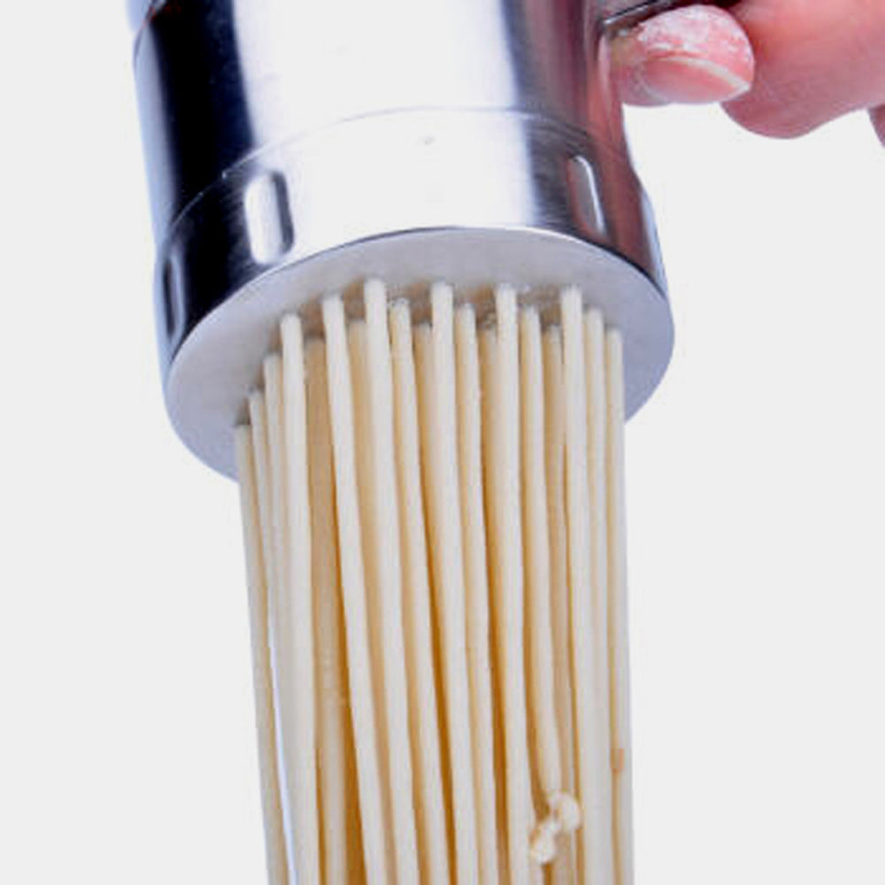Manual Pasta Maker with Hand Crank Mechanism and Adjustable Rollers, Stainless Steel