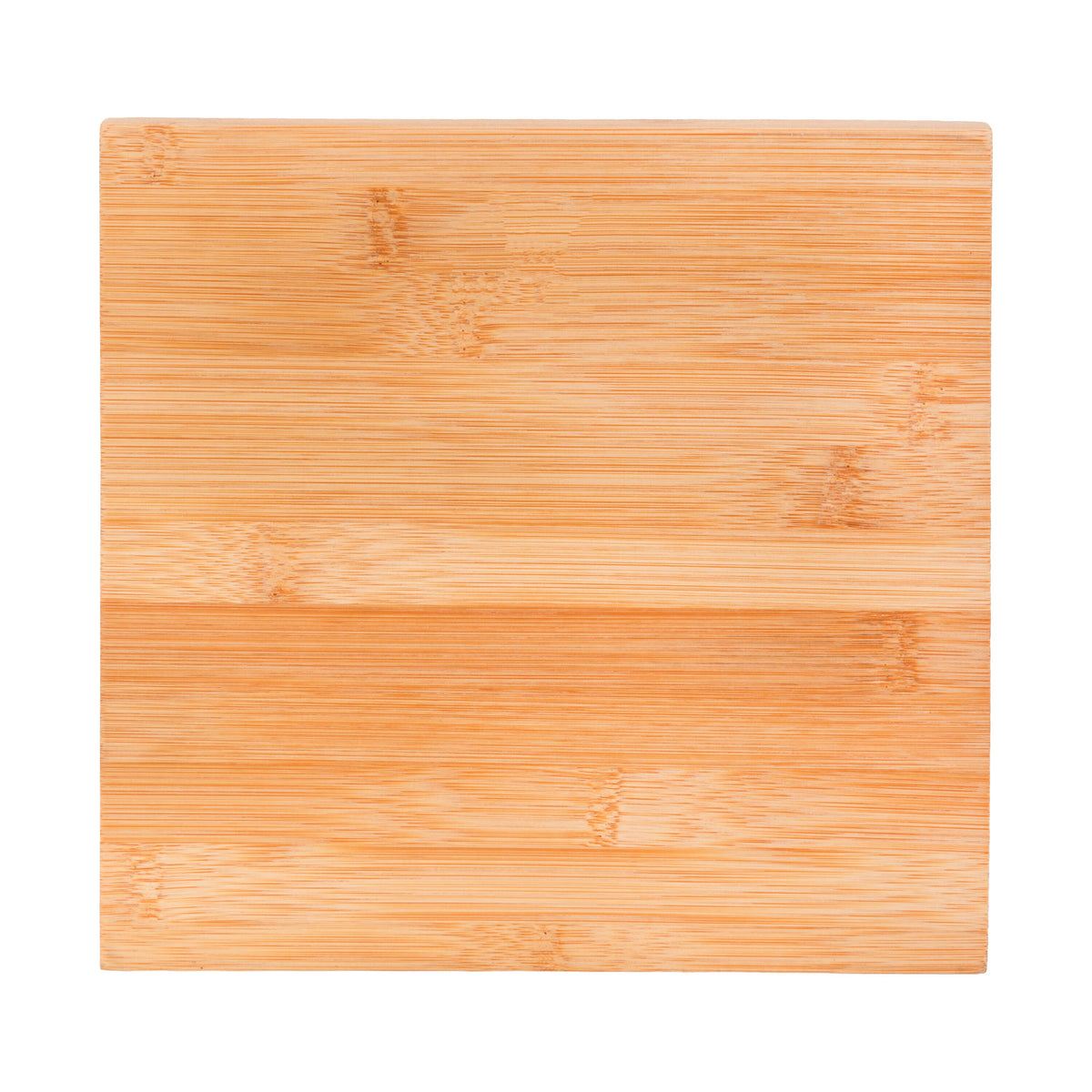 Autumn Trivet with Ceramic and Wood Construction, 7.8 Inch Square