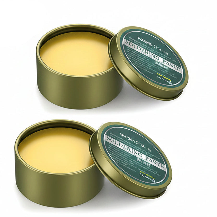 Lead Free Flux Paste for Soldering with Smooth Even Flow and Iron Box Container