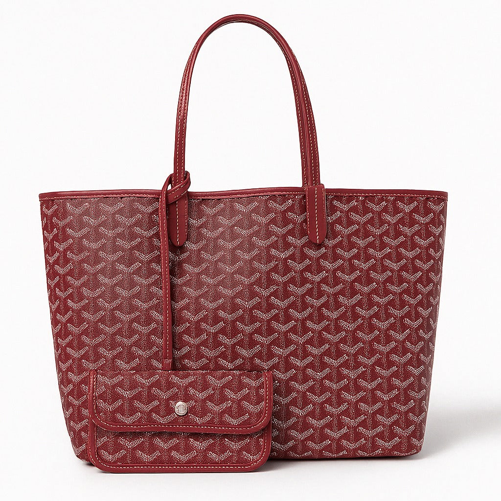 Structured Shoulder Bag with Removable Strap and Roomy Interior in Five Colors for Work and Evenings