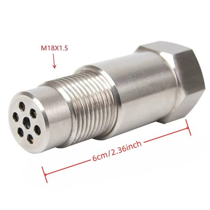 Car O2 Sensor CEL Fix Adapter with Mini CAT Converter