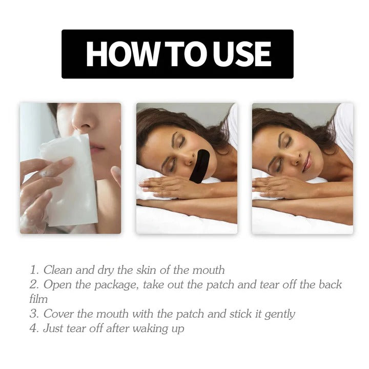 Sleep Mouth Tape for Nasal Breathing Support