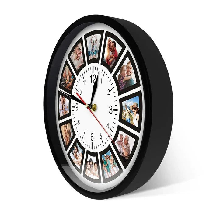 Customizable Wall Clock with Personalized Design