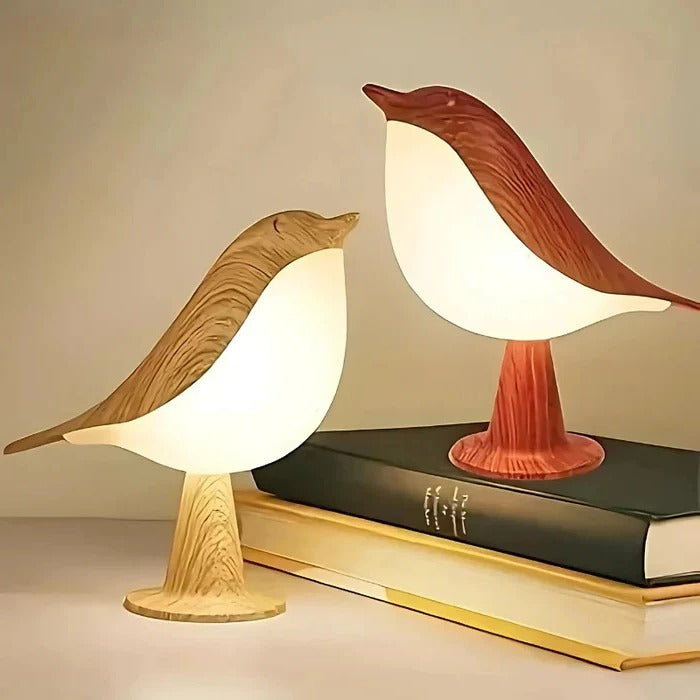 Bird Shaped Table Lamp with Color Changing Design