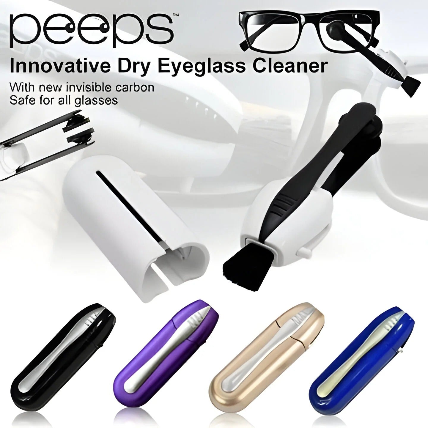 Eyeglass Cleaning Tool for Lenses and Screens