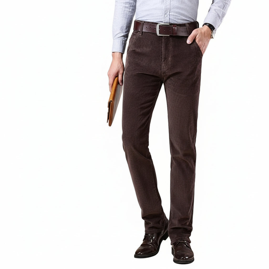Men's Classic Corduroy Pants for Casual Wear