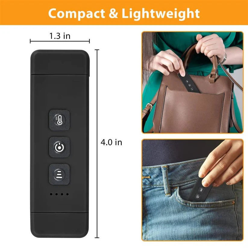 Mini USB Rechargeable LED Reading Lamp with Timer and Clip On Design