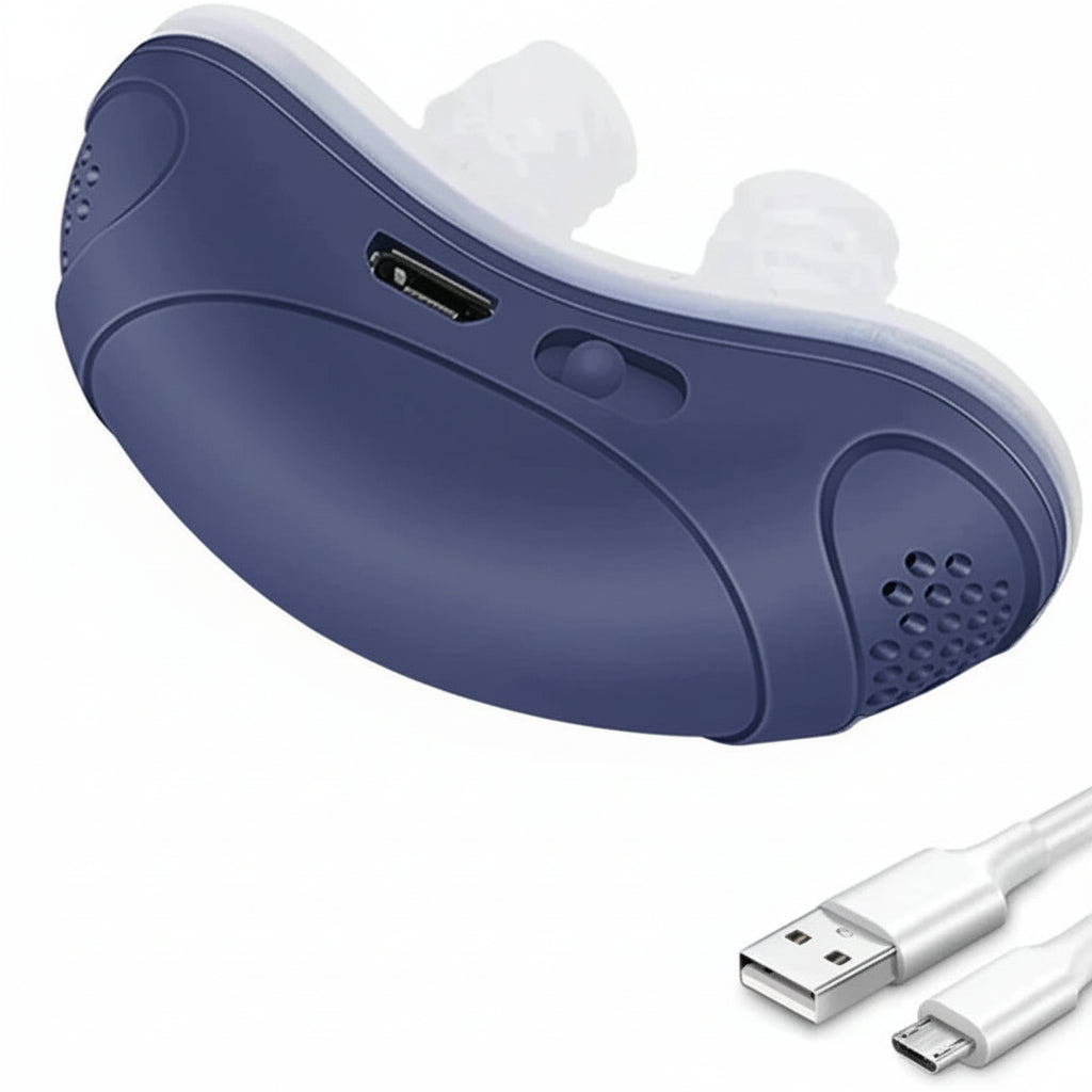 Compact Silicone Nasal Sleep Accessory with Portable Storage Case