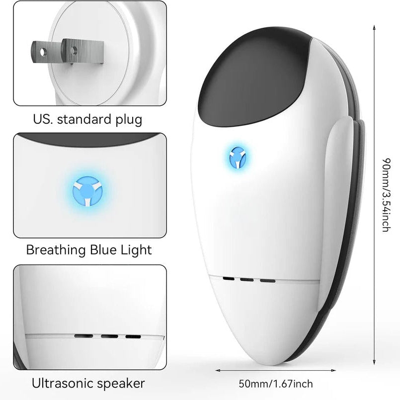 Plug In Ultrasonic Pest Control Device for Home, 4 Pack