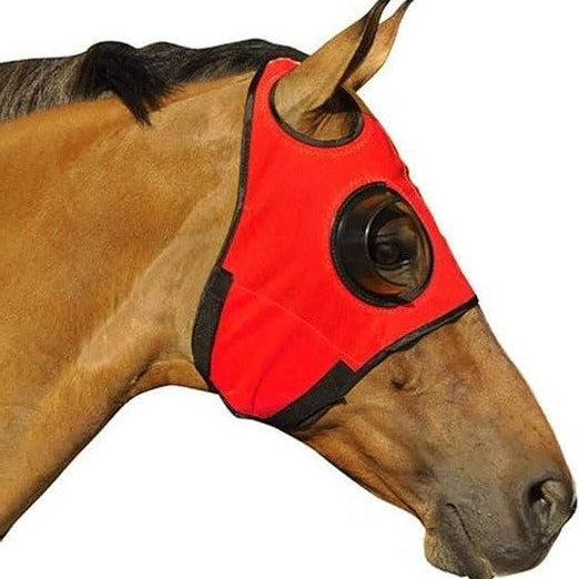 Horse Blinders with Adjustable Leather Straps