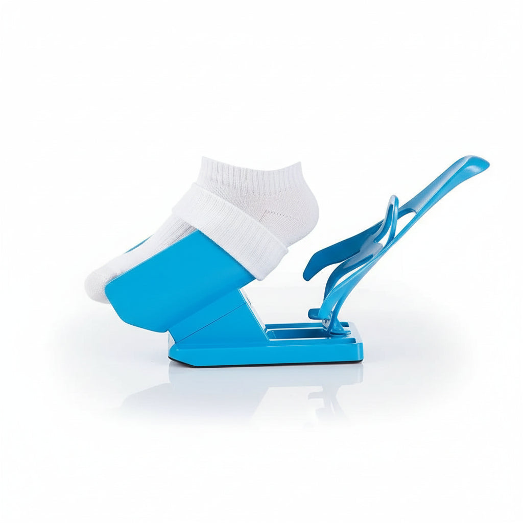 Stocking Donning and Removal Tool Set for Limited Mobility with Long Handle