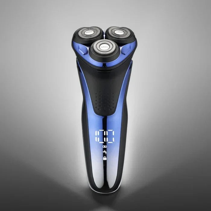 Cordless Rotary Beard Trimmer with Wet and Dry Use and USB Charging
