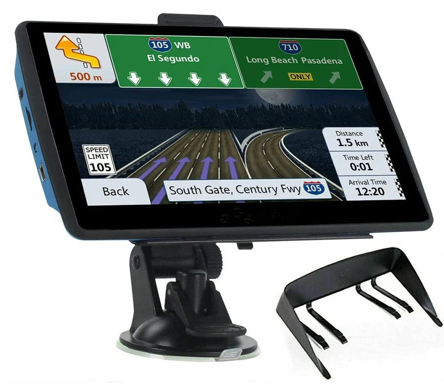 Dashboard Sat Nav Device with 7 Inch Touchscreen, Preloaded Maps and Lifetime Updates