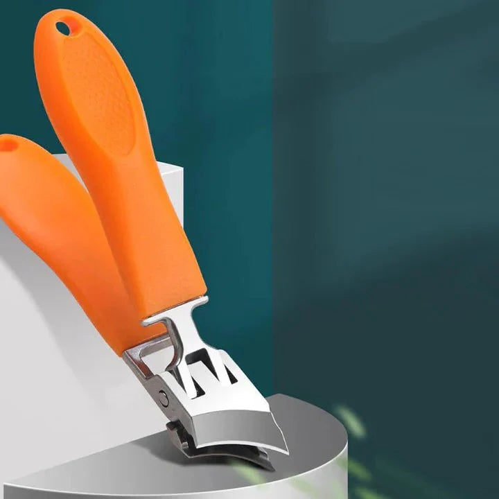 Stainless Steel Toenail Cutter with Extra Wide Opening for Hard and Ingrown Nails