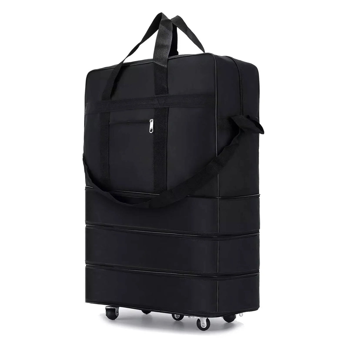 Extra Large Wheeled Travel Holdall, 42 Inch with Expandable Compartments and Spinner Wheels