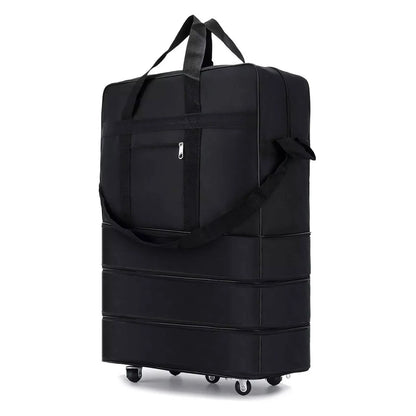 Extra Large Wheeled Travel Holdall, 42 Inch with Expandable Compartments and Spinner Wheels