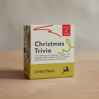Christmas Trivia Deck with Quirky Holiday Questions for Family Dinners and Office Parties