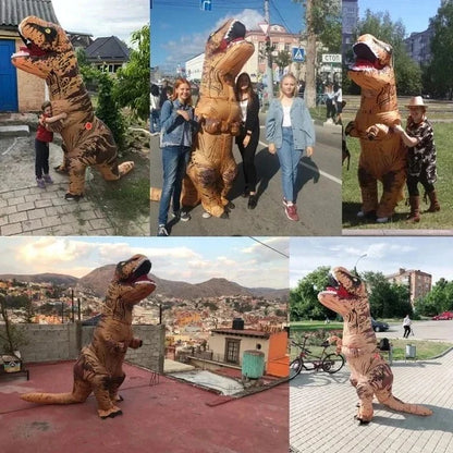 Blow Up Dinosaur Suit for Adults with Battery Powered Fan