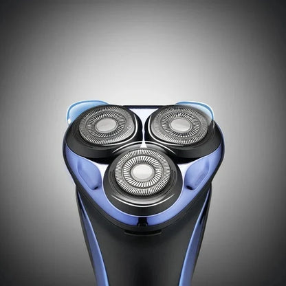 Cordless Rotary Beard Trimmer with Wet and Dry Use and USB Charging