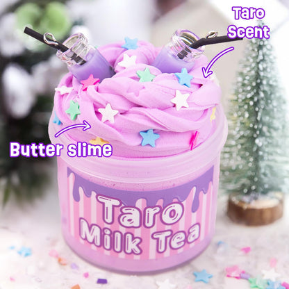 Pink Holiday Slime Box with 10 Scented Pots, 5 Mix Ins and 16 Charms Behind 24 Numbered Windows