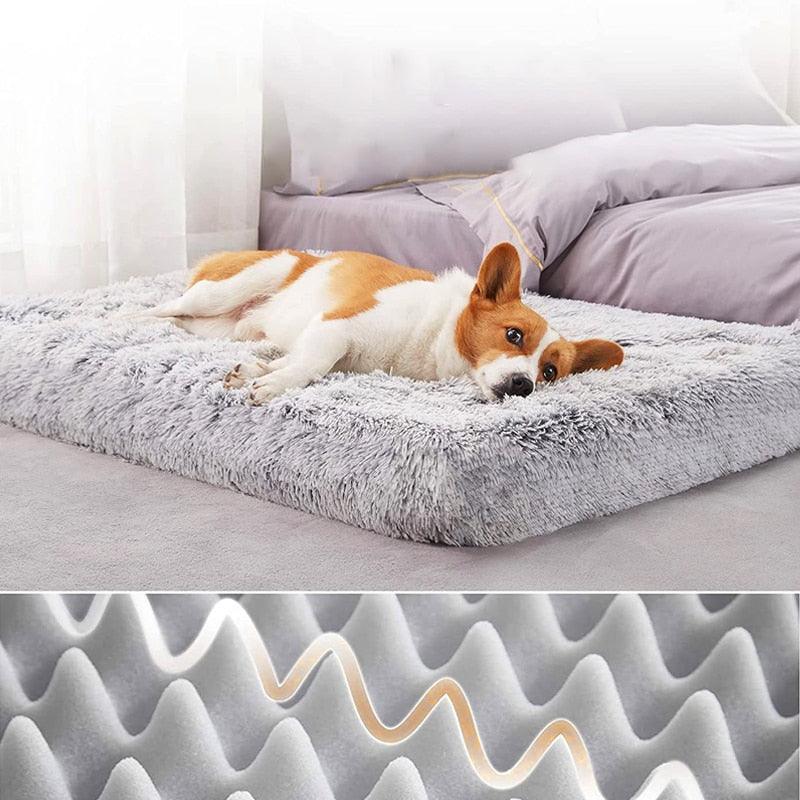 Padded Pet Sleeping Pad with Detachable Filling for Customisable Support