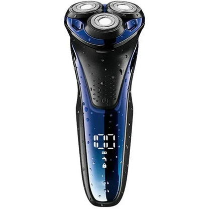 Cordless Rotary Beard Trimmer with Wet and Dry Use and USB Charging