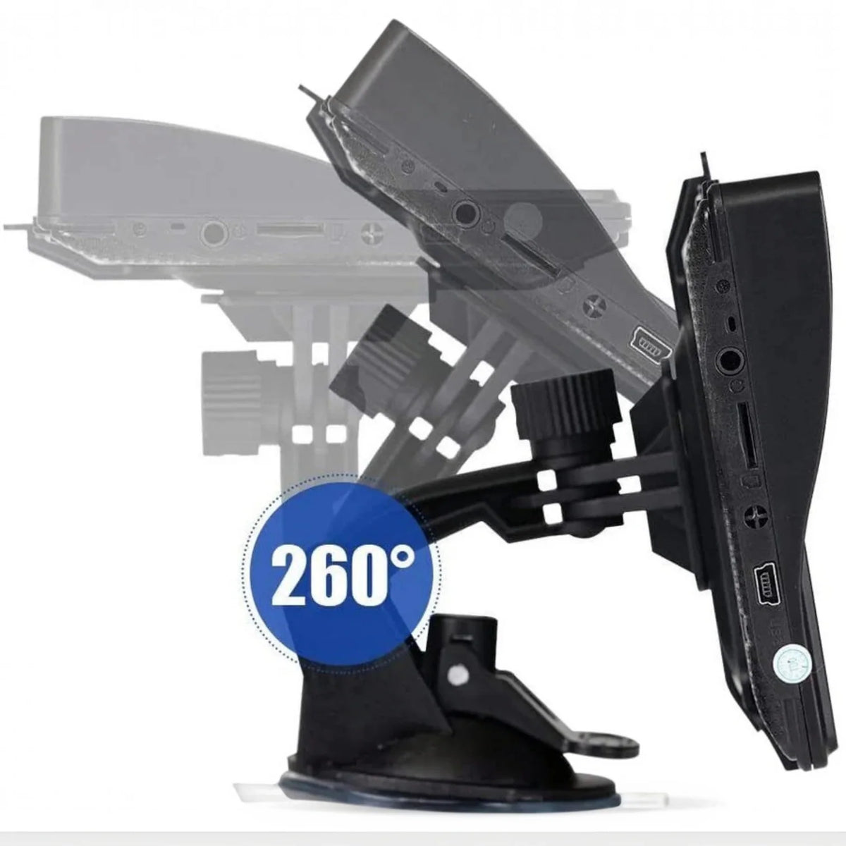 Dashboard Sat Nav Device with 7 Inch Touchscreen, Preloaded Maps and Lifetime Updates