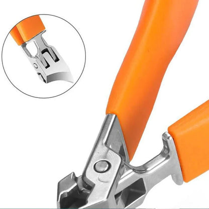 Stainless Steel Toenail Cutter with Extra Wide Opening for Hard and Ingrown Nails
