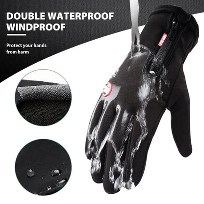 Rechargeable Battery Warming Gloves for Men and Women with Touchscreen Fingertips