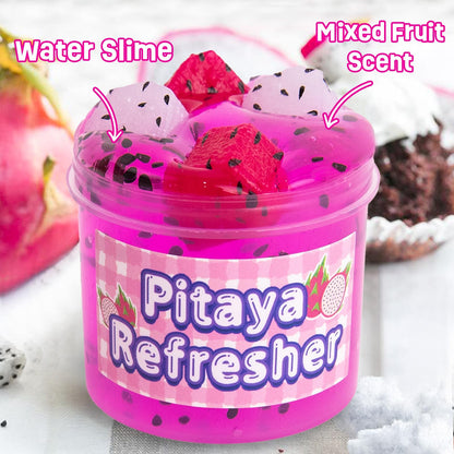 Pink Holiday Slime Box with 10 Scented Pots, 5 Mix Ins and 16 Charms Behind 24 Numbered Windows