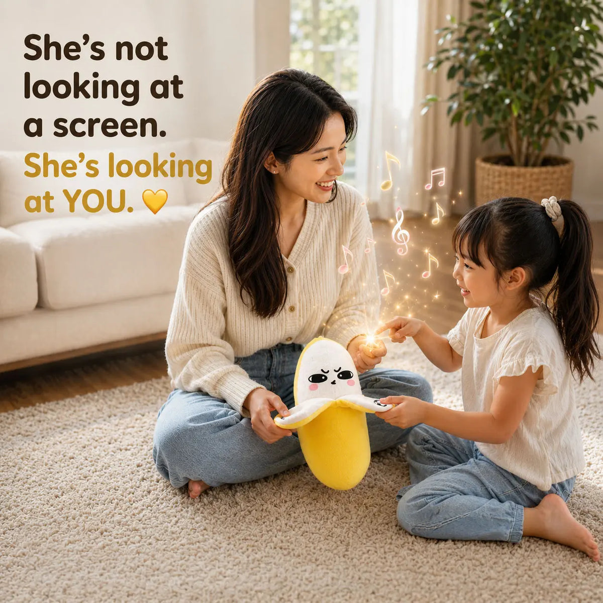 Touch Sensor Stuffed Animal Toy with Sound and Movement Reactions