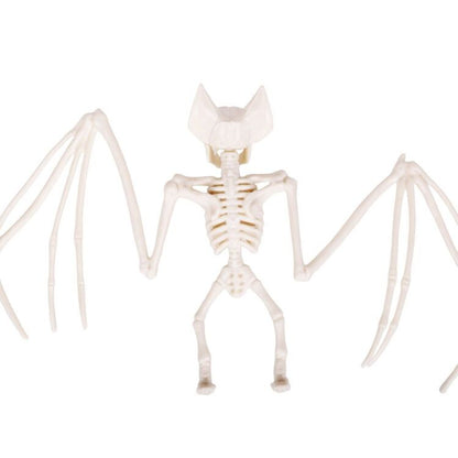 Halloween Bat Skeleton with Open Wings in Natural Color for Mantels and Branch Scenes