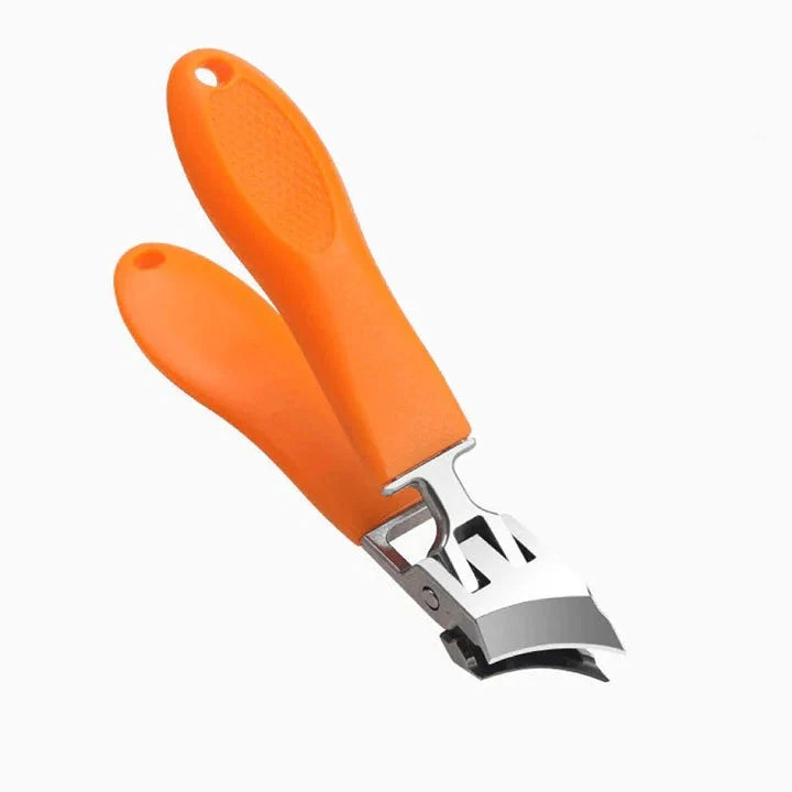 Stainless Steel Toenail Cutter with Extra Wide Opening for Hard and Ingrown Nails