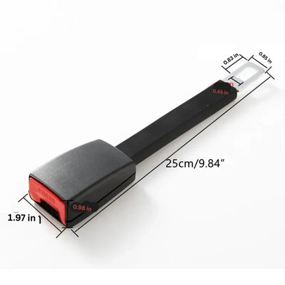 Fixed Bar Seatbelt Extension Buckle, 11 Inch Length