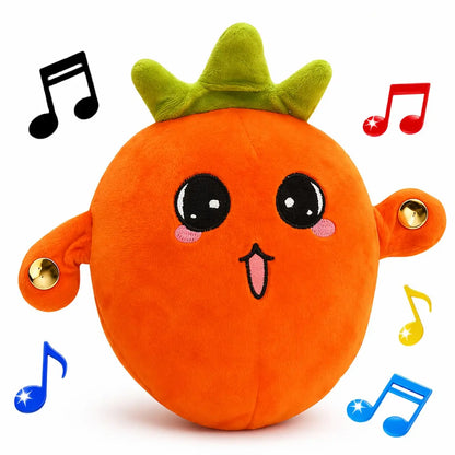 Touch Sensor Stuffed Animal Toy with Sound and Movement Reactions