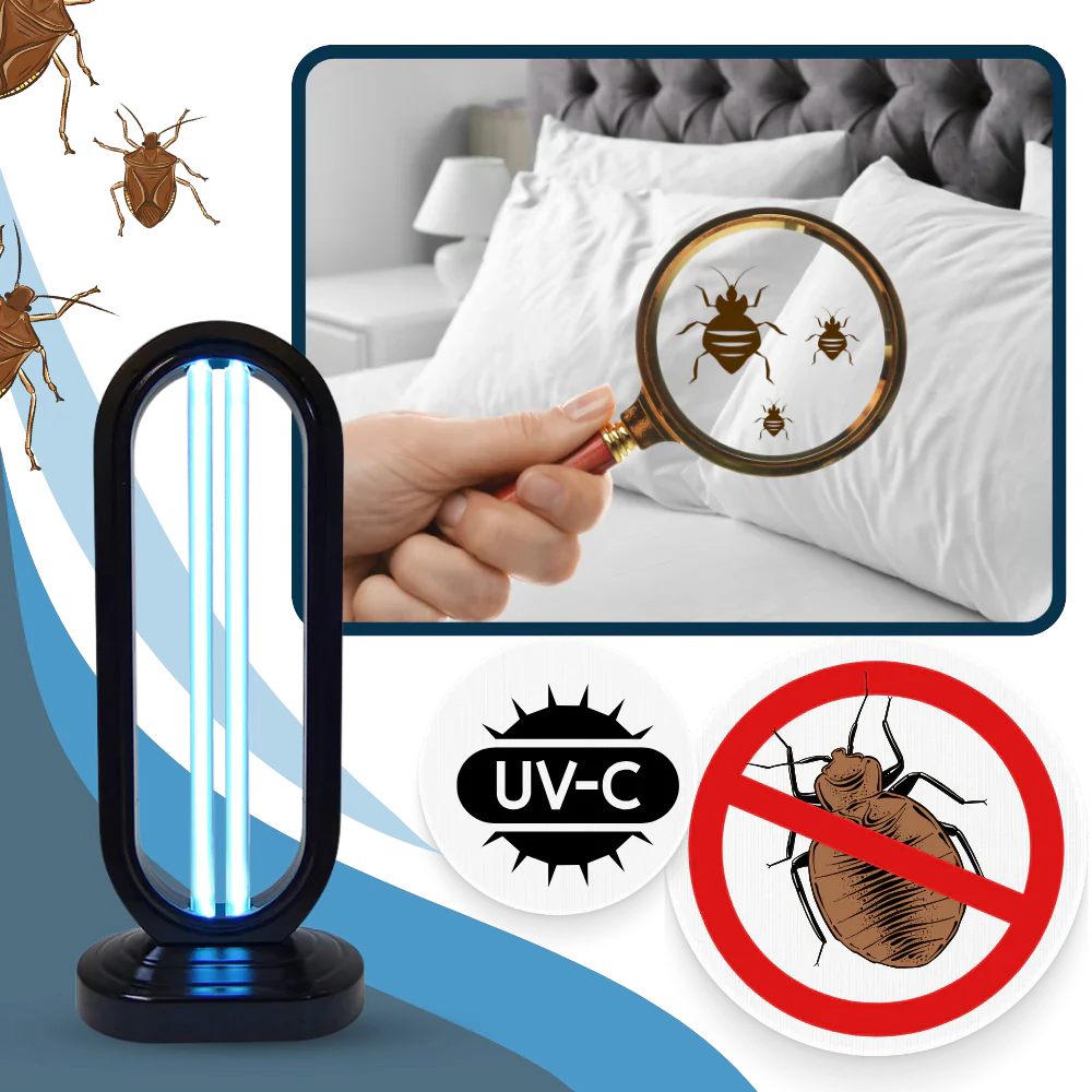 UV C Disinfectant Bulb with Remote Timer and Bed Bug Control