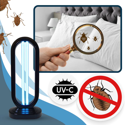 UV C Disinfectant Bulb with Remote Timer and Bed Bug Control