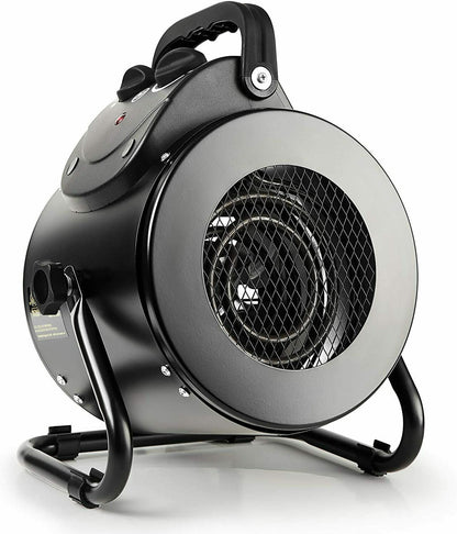 Space Heater with Forced Air Circulation and IPX4 Splash Resistance for Greenhouses