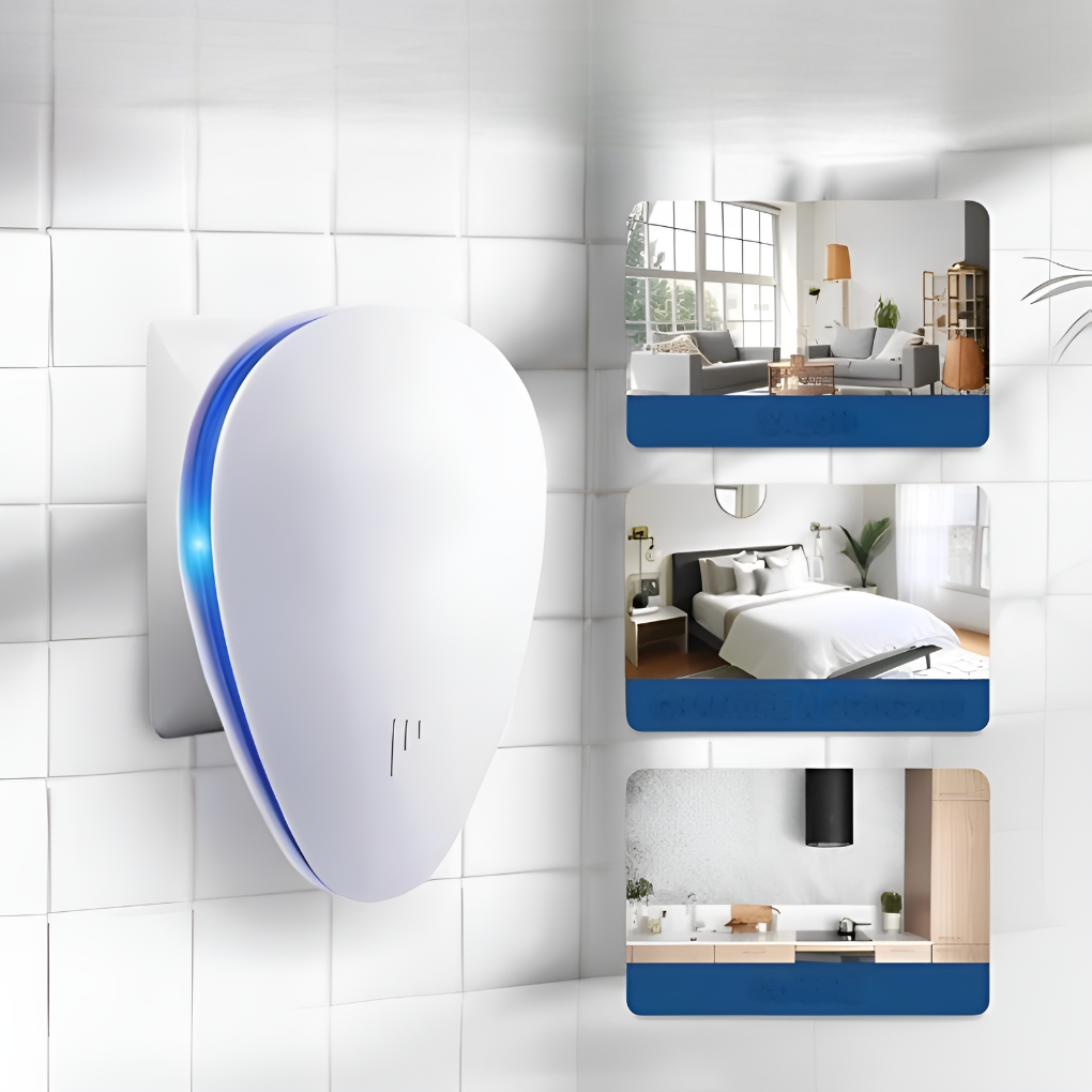 Ultrasonic Pest Repeller with Plug In Design for Indoor Use