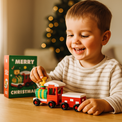 Interlocking Building Block Holiday Characters with Assembly Instructions
