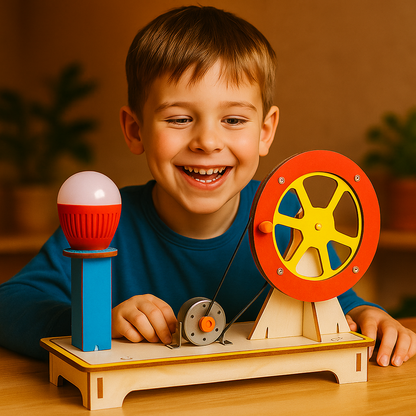STEM Building Set with Hydraulic Arm and Propeller Plane Models