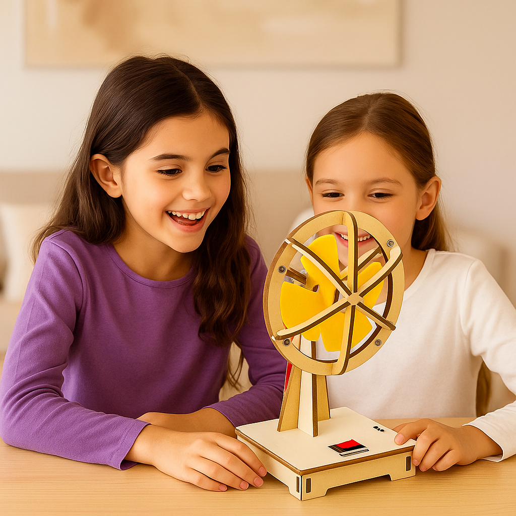 STEM Building Set with Hydraulic Arm and Propeller Plane Models