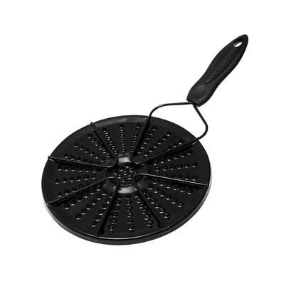 Iron Heat Diffuser Plate with Non Slip Surface and Centered Depression, Multi Burner Compatible