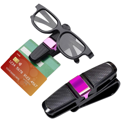 Car Visor Sunglasses Clip with Secure Grip and Universal Fit