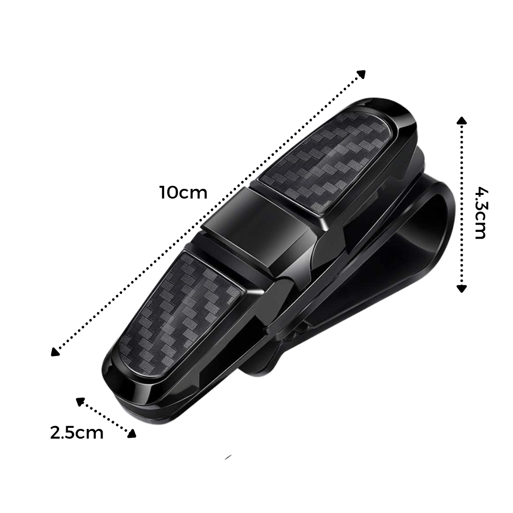 Car Visor Sunglasses Clip with Secure Grip and Universal Fit
