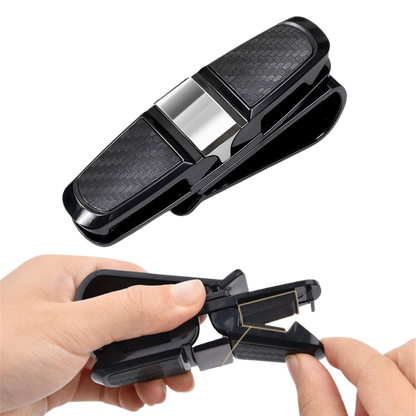 Car Visor Sunglasses Clip with Secure Grip and Universal Fit