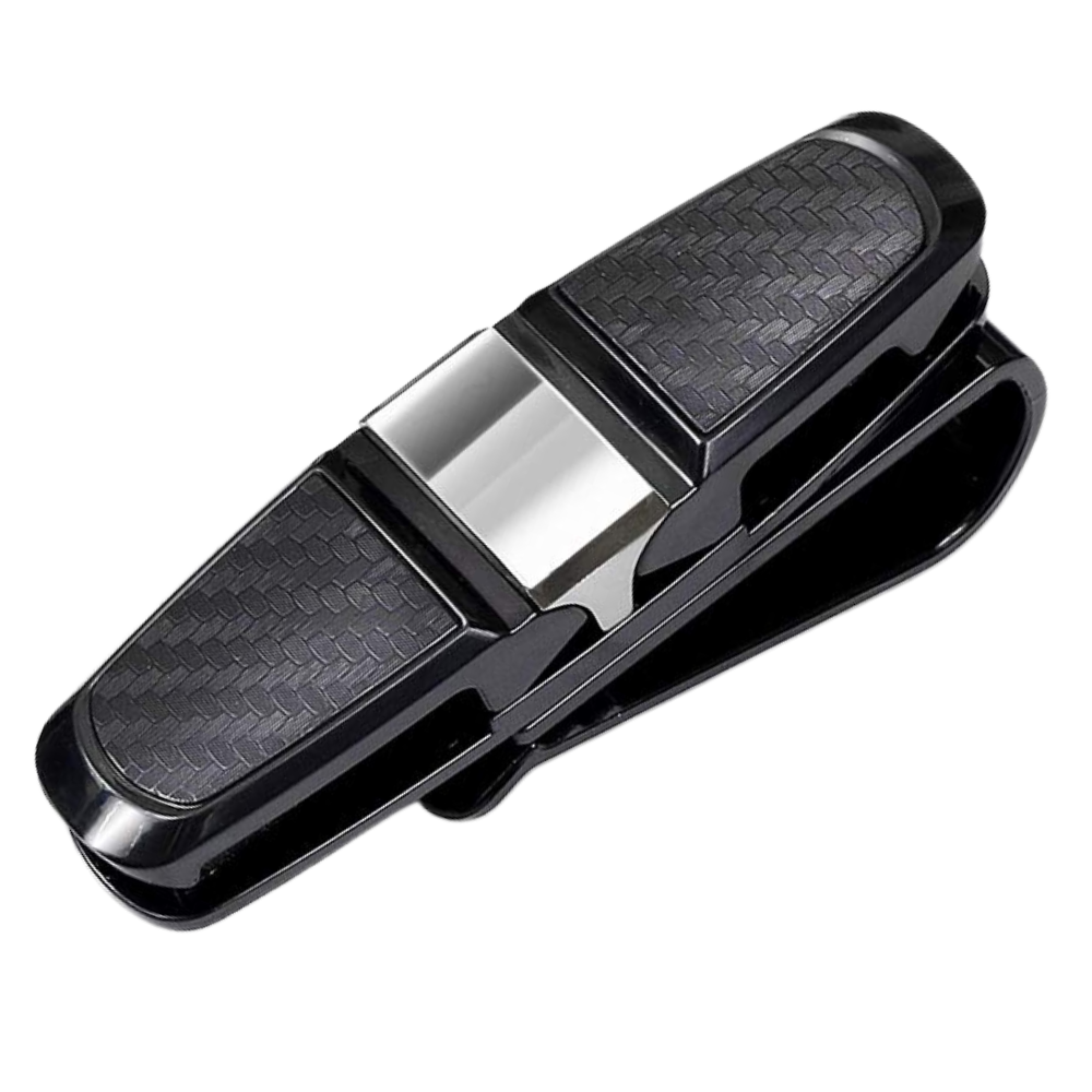 Car Visor Sunglasses Clip with Secure Grip and Universal Fit