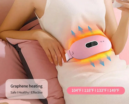 Heating Waistband Massager with 6 Heat Levels and Massage Modes