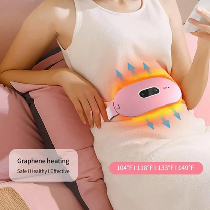 Heating Waistband Massager with 6 Heat Levels and Massage Modes